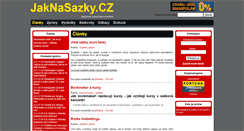 Desktop Screenshot of jaknasazky.cz